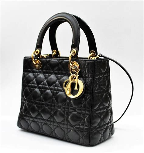 dior baguette price|Dior lambskin bag.